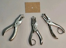 Vintage McGILL GEM Made In USA 3 PC. Set 1/16" Circle 1/8" Circke 1/16" Hexagon