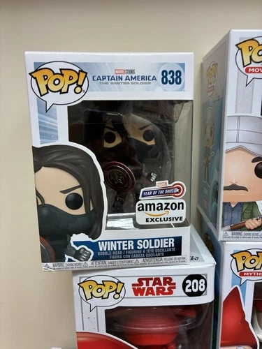 Funko Pop Captain America 838 Winter Soldier Year of the Shield Amazon Marvel
