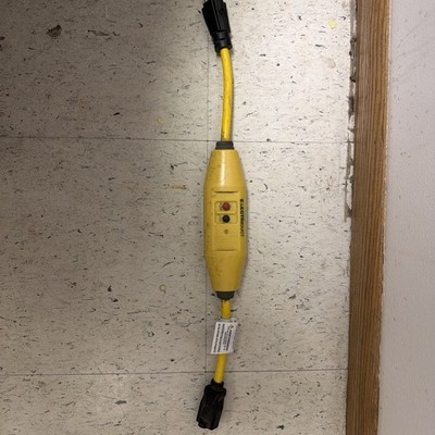 15-amp, 12-gauge Electriduct portable inline GFCI cord