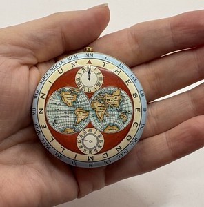 Halcyon Days Enamel Clock | eBay
