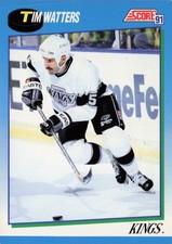 1991-92 Score Hockey #523 Tim Watters