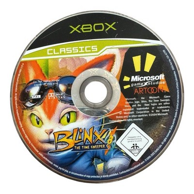 Microsoft Xbox Classic Blinx: The Time Sweeper PAL-Version Ohne OVP Nur Spiel/CD