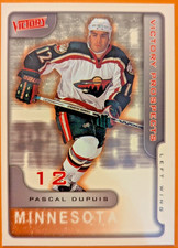 2001-02 Upper Deck Victory #375 Pascal Dupuis Victory Prospects Rookie