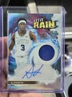 Topps 2025-26 Bowman U Best AJ Dybantsa BYU Let It Rain Auto Relic LR-AD
