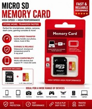 1 TB TF micro SD Memory Card with Adapter