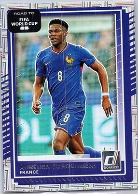 2025-26 Donruss Road to FIFA World Cup #150 Aurelien Tchouameni Silver