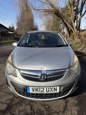 Vauxhall Corsa 1.2 2012 Petrol 5 Speed Manual Sxi 5dr Hatchback Silver Full Mot