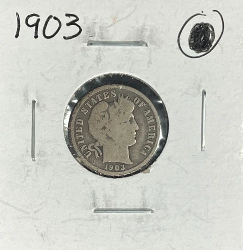1903 BARBER SILVER DIME ~  ~NICE COIN~ 90% SILVER