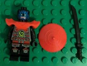 New LEGO 70505 Ninjago - Stone Army Swordsman (Blue Face) Minifigure With Katana
