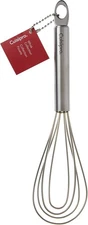 Cuisipro 8-Inch Silicone Flat Whisk, Frosted,Cooking Utensils