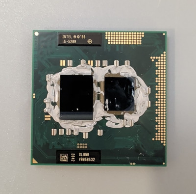 INTEL CORE PROCESSOR i5-520M* SLBNB @2.40GHz Laptop CPU