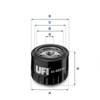 UFI ÖLfilter 23.460.00 FüR Alfa Romeo GT 2.0 JTS 156 Sportwagon Lancia Lybra