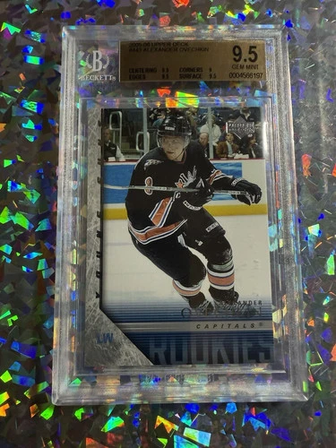 Alexander Alex Ovechkin 2005 Upper Deck #443 Young Guns Rookie BGS 9.5