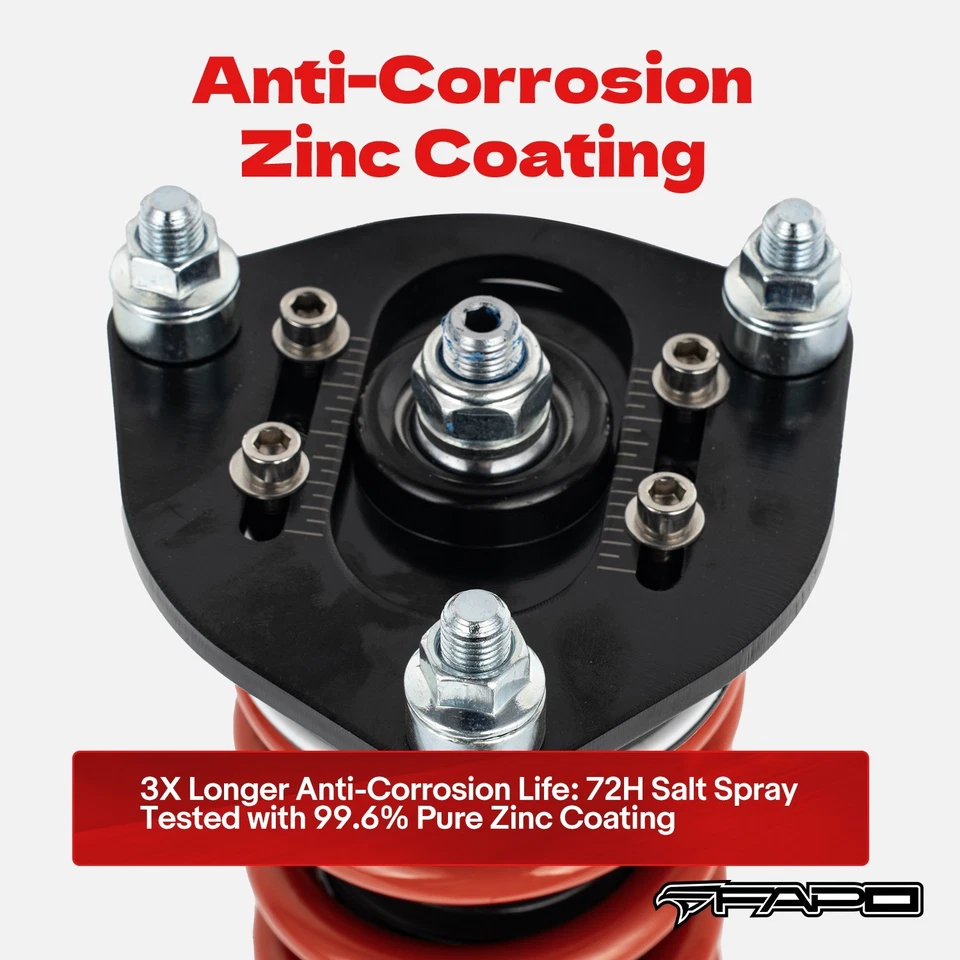 Kit de suspensión FAPO Coilover para BMW 14-16 420i 428i 435i F32/F33/F36 (3 niveles) Foto 4 de 4