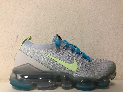 Nike Women's Air Vapormax Flyknit Pure Platinum Barely Volt