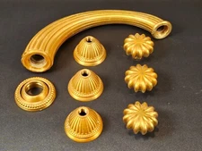 Vintage Phylrich Gold Georgian Reeded Tub Fill For Parts