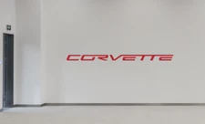Corvette Chevy Garage, Game room, Bar Wall Art Decal Sticker, Design/Size/Colors