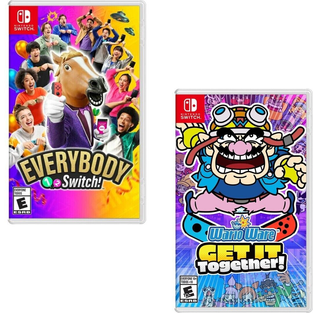 Everybody 1-2 Switch! & WarioWare: Get It Together! Nintendo