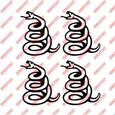 Dont Tread on Me Sticker 2nd Molon Labe Snake Gadsden Vinyl Decal - Any Size