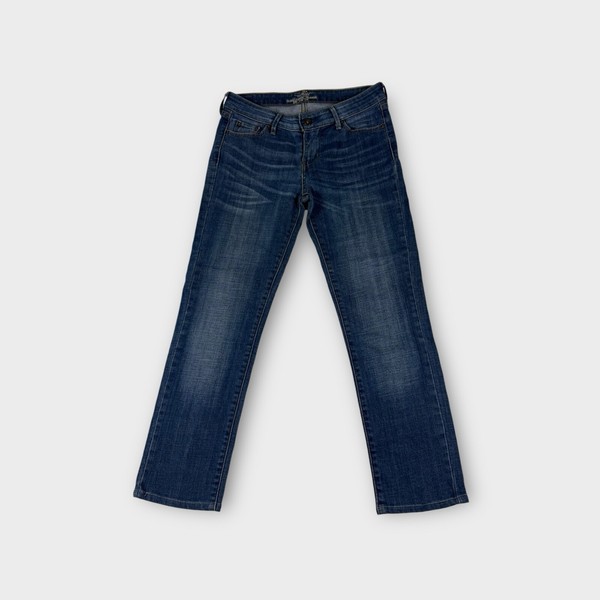 Levi's Blue Slight Curve Classic Slim Leg Denim Jeans Womens 26 Cotton Blend