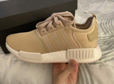 adidas gazelle silver green womens Adidas NMD x Pharrell Williams Human Race Trail Pale Nude – CRUIZER main image 1