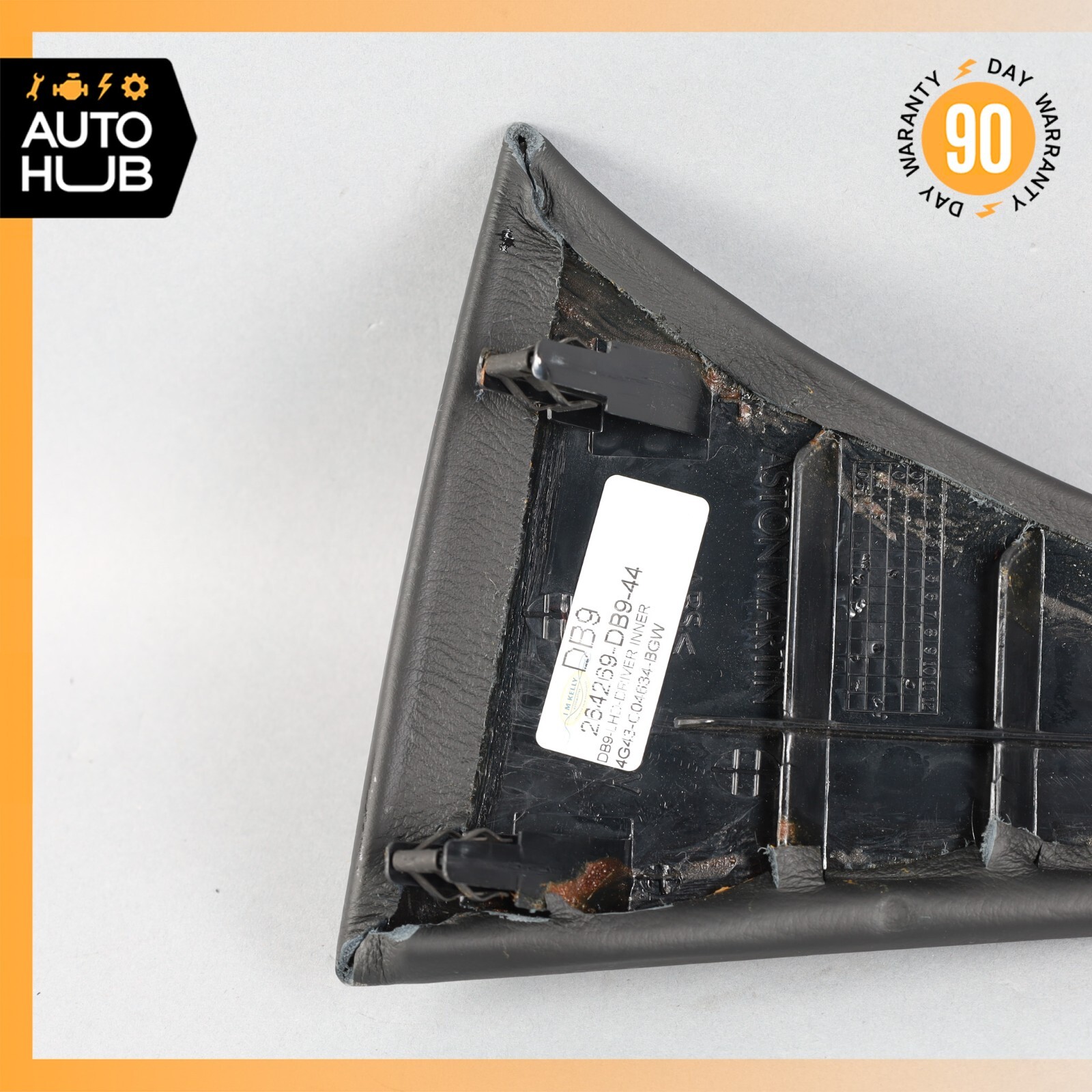13-16 Aston Martin DB9 Left Side Dash Inner Panel Cover Trim Black OEM 35k