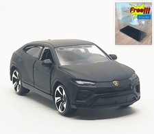 Majorette Lamborghini Urus Nero Opaco - Ruote 5LTS 1/64 (3") senza confezione