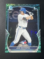 2023 Bowman Draft Jace Bohrofen Aqua Lunar Refractor 053/125
