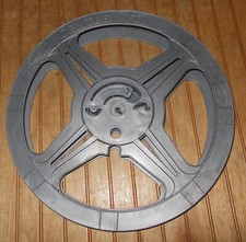 Vintage Film Movie Reel 20th Century Fox Grey empty 14.5"