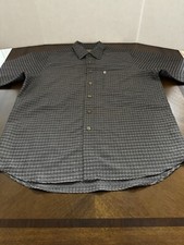 Original Island Sport Men  s Large Long Sleeve Multi-Colored Button Up Shirt