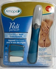 Amopé Pedi Perfect Electronic Nail Care System Pedicure Manicure - Blue