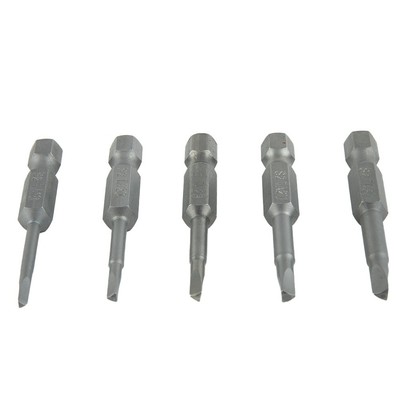 5 Pcs Magnetic Triangle Head Screwdriver Bits 1/4 Hex Shank Electric-Tools