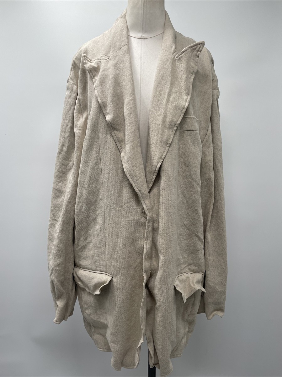 Acne Studios Women's SINGLE-BREASTED Light SandOversized SUIT