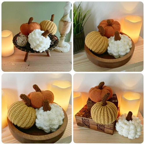 Crochet Pattern for Pumpkin - Halloween Decoration - CP505 - Picture 3 of 12