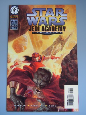 STAR WARS JEDI ACADEMY LEVIATHAN #4 OF 4 DARK HORSE COMICS 1998 Damaged