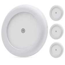 Facon 3Pack RV Dimmable LED 12v Fixture Ceiling Camper Trailer Marine Dome Light