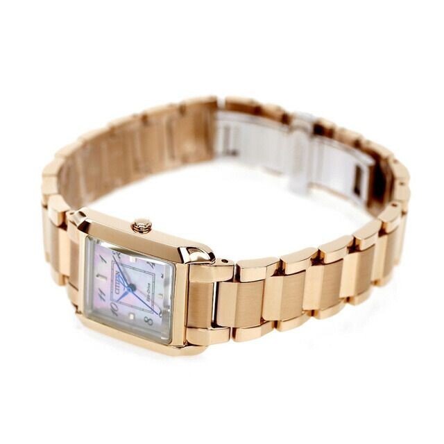 Citizen L EW5603-89Y Eco-Drive Mother Of Pearl Analog Rose Gold