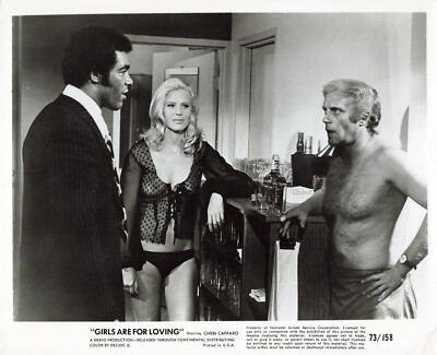 Girls Are for Loving 1973 Movie Photo 8x10 Cheri Caffaro Timothy Brown *P98a