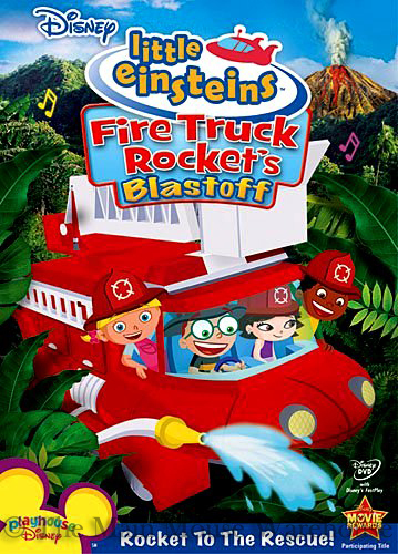 Playhouse Disney Series Little Einsteins Fire Truck Rocket's Blastoff Kids  DVD