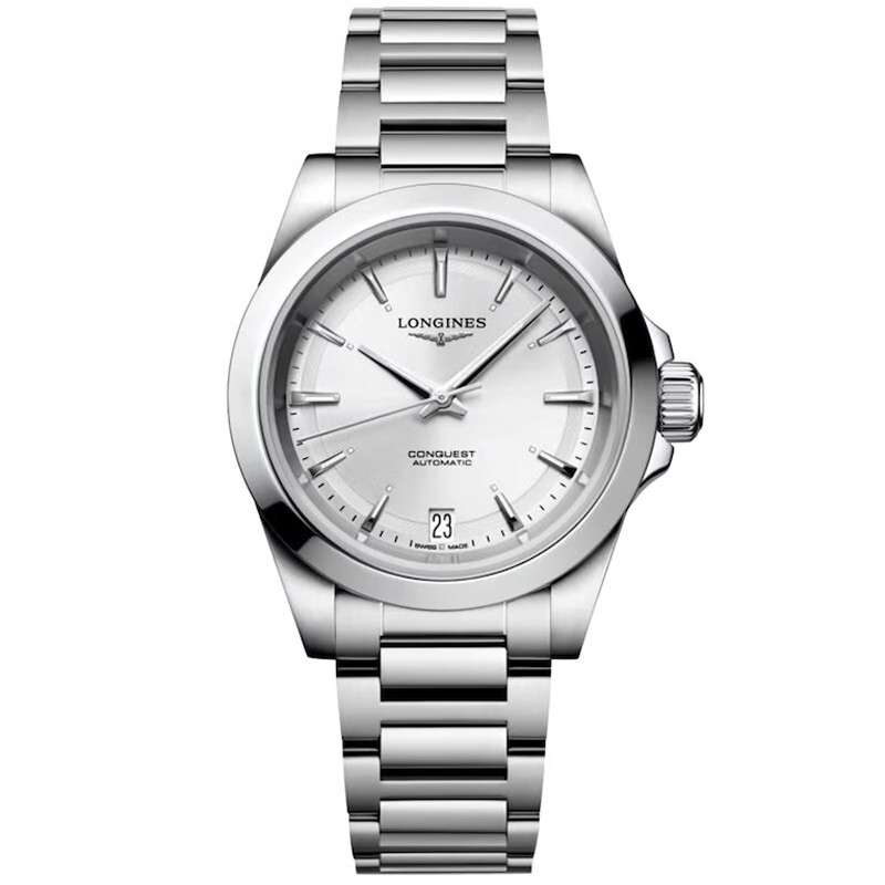 t*p様 ジャンク品　AUTOMATIC 腕時計 オートマチックLongines New Longines Conquest Automatic 34mm Silver Dial Women's Watch