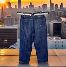 Marithe Francois Girbaud Jeans Men 42 Long Baggy Loose Skater Raver Mallgoth Vtg