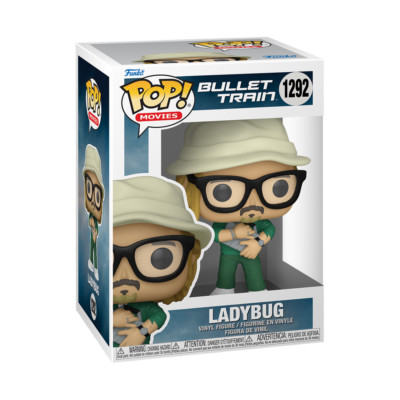 Funko Pop! MOVIES - BULLET TRAIN - LADY BUG W/CH - Neu & OVP