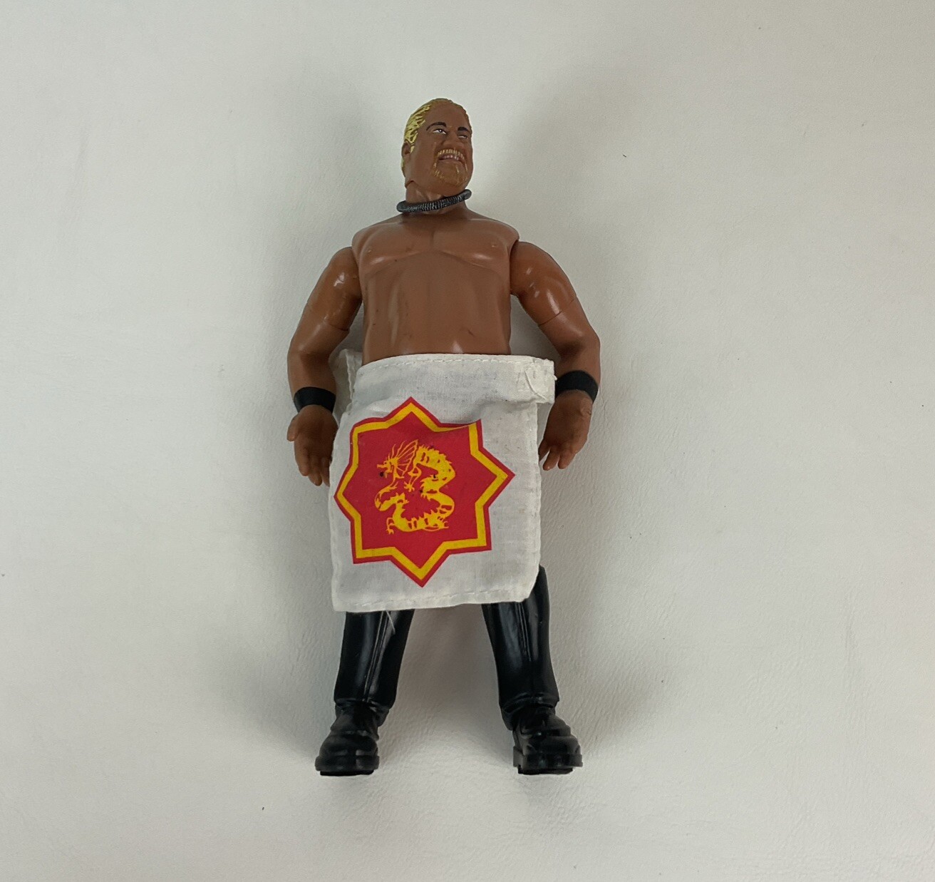 WWE WWF Jakks RIKISHI Stunt Action Superstars Series 1 Action Figure Rare