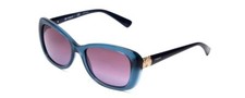 Vogue VO2943 Women Cateye Sunglass Opal Crystal Blue/Violet Purple Gradient 55mm