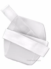 Arm Band Photo ID Vinyl Badge Holder Vertical with White Strap - Best Price