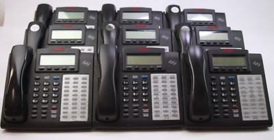 9X ESI 48 Key DFP H Phone with Stand Warranty Digital Feature 5000-0452 Black