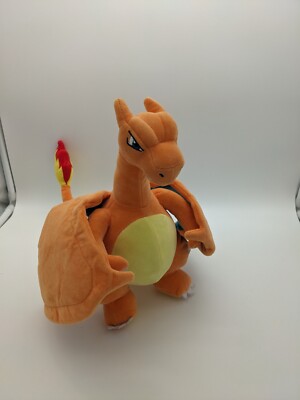 Pokemon Glurak Plüsch Figur Plüschtier Charizard WCT Wicked Cool Toys 28cm