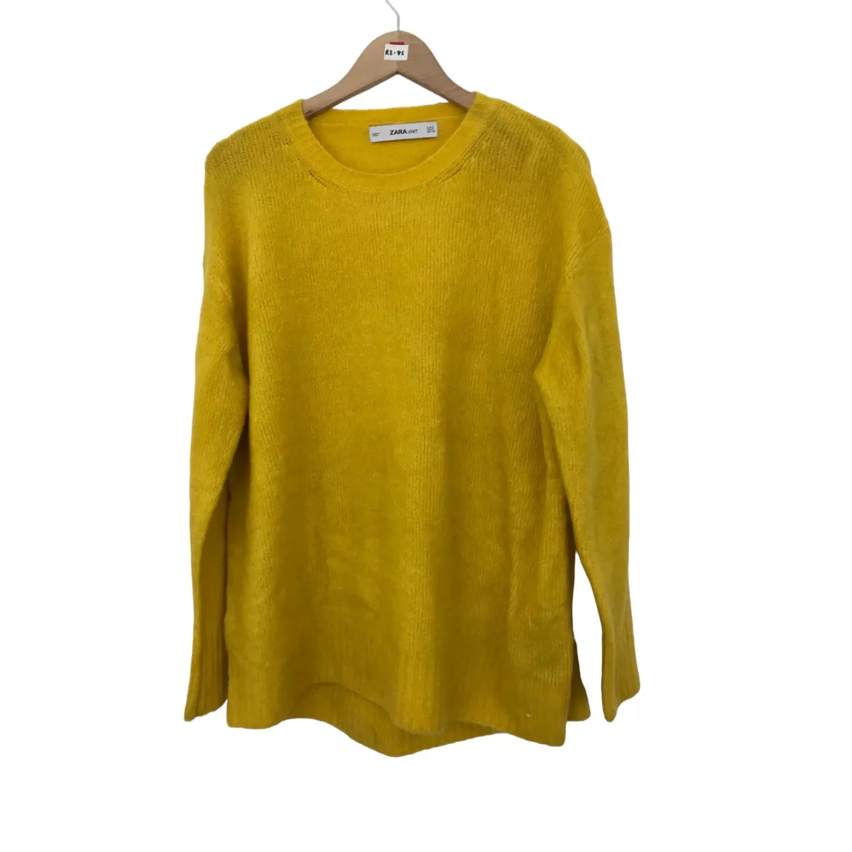Yellow jumper deals zara
