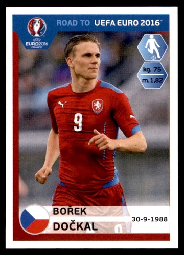Panini Road to Euro 2016 - Borek Dockal (Czechia) No. 40