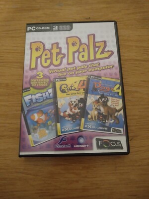 Pet Palz PC CD-ROM 3 CD Set Computerspiel von Ubisoft